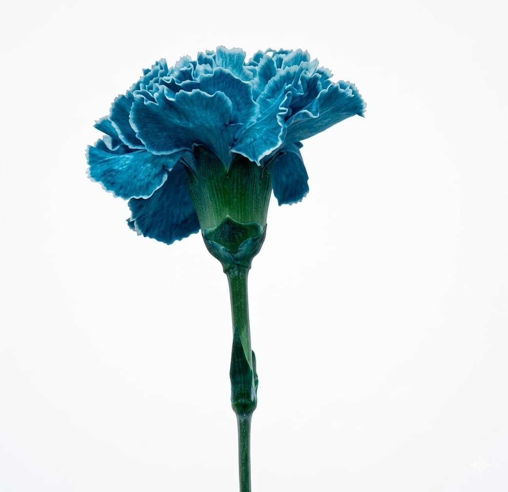Vibrant Blue Carnations for Elegant Arrangements