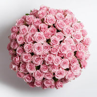 Long-Lasting Pink Rose Bulk Arrangement